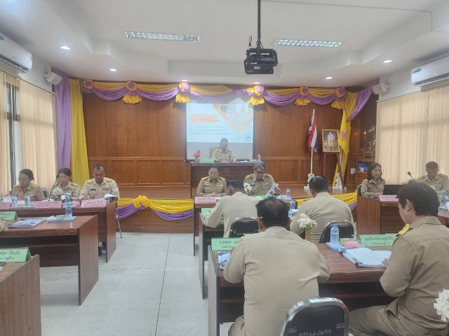 ประชุมสภาองค์การบริหารส่วนตำบลห้วยทราย สมัยสามัญ สมัยที่ 4 ประจำปี พ.ศ.2569