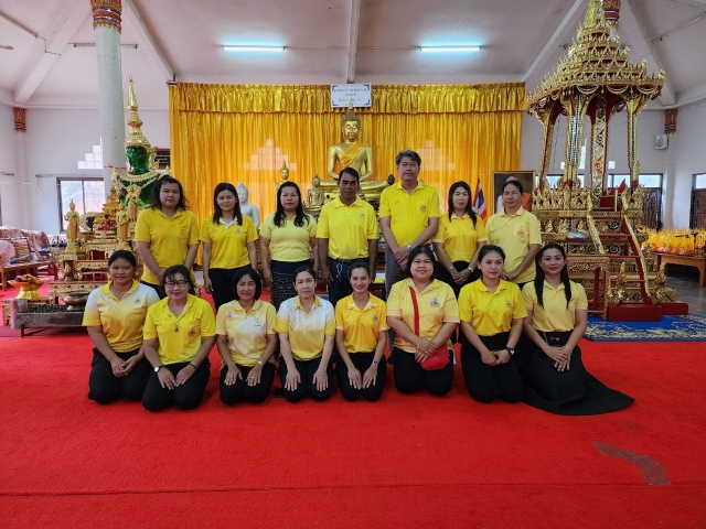 กิจกรรม "รวมพลังสร้างสัปปายะสู่วัดด้วยวิถี 5 ส"